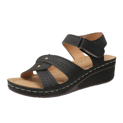 Luna Casual Wedge Sandals