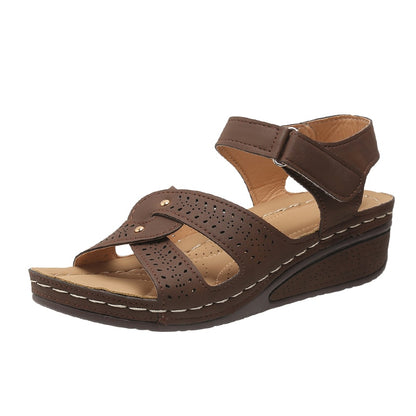 Luna Casual Wedge Sandals